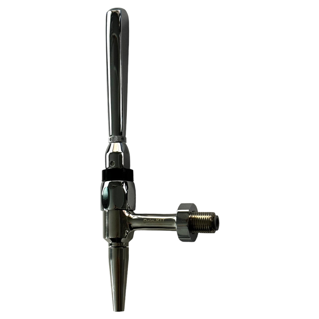 Chrome beer tap 3/16 inlet Drin-KIT