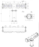 Brewhouse T-Bar 4 Way