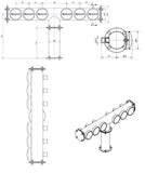 Brewhouse T-Bar 6 Way