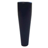 Plain Black Beer Tap Standard Nozzle 9/16"