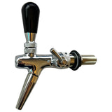 Chrome compensator beer tap with creamer nozzle | Drin-KIT