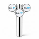 3-Way Gamma Beer Font – Chrome Triple Tap Drinks Tower