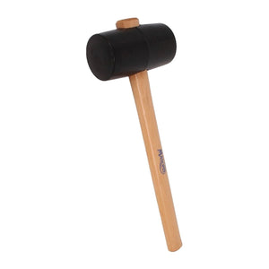 Rubber cellar mallet for cask and ale extractor fitting tasks