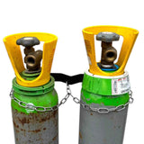 Double CO2 Cylinder Wall Bracket – Secure Storage for Two Cylinders
