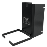 Black beer engine front cover with integrated trough arms