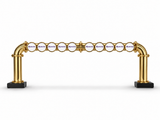 Brewhouse 10-way bridge gold, Clamp On, Masons badges, without taps or handles