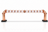 Brewhouse 12-way bridge copper, clamp, Masons badges, without taps or handles