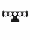 Harry Mason Brewhouse 5-way Lowrider in black, clamp-on with black base mounting, Masons logos