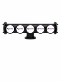 Harry Mason Brewhouse 5-way Lowrider in black, through-the-bar mounting, Masons logos