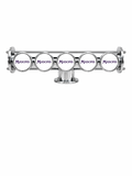 Harry Mason Brewhouse 5-way Lowrider in chrome, through-the-bar mounting, Masons logos