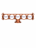 Harry Mason Brewhouse 5-way Lowrider in copper, through-the-bar mounting, Masons logos