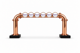 Brewhouse 6-way bridge copper, Clamp On, Masons badges, without taps or handles