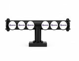 Harry Mason Brewhouse 6-way Lowrider in black, clamp-on mounting, with Masons logos