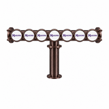 Harry Mason Brewhouse 7-Way T-Bar Beer Font – Draught Beer Tower