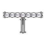 Harry Mason Brewhouse 7-Way T-Bar Beer Font – Draught Beer Tower