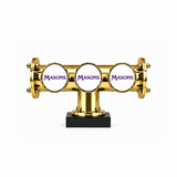 Brewhouse 3-way Lowrider in Gold, clamp-on mounting