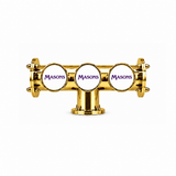 Brewhouse 3-way Lowrider in Gold, through-the-bar mounting