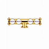Brewhouse 4-way Lowrider in Gold, through-the-bar mounting