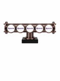 Brewhouse 5-way Lowrider in brushed Antique Copper, clamp-on with black base mounting