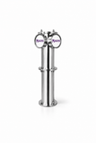 Brewhouse Beta Twin Beer Font – 2 Tap Draught Beer Tower