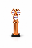 Harry Mason Brewhouse Gamma triple beer font in Copper, clamp-on mounting, with Masons badges