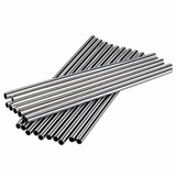 8.5-Inch Metal Drinking Straws – Pack of 25