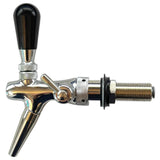 Chrome compensator beer tap with creamer nozzle | Drin-KIT
