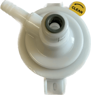 Check Valve 3/8" in 1/2" out (With Override System)