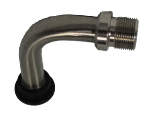 Turndown Spout 70 Degree Bend Threaded