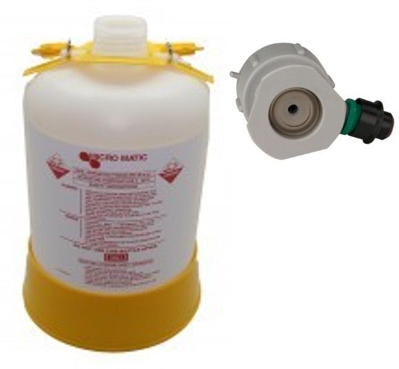 5 litre Beer Line Cleaning Bottle with Grundy Type G Cap & Tube
