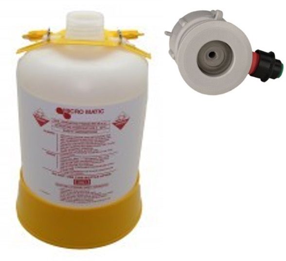 5ltr Cleaning bottle with Type A cap & tube